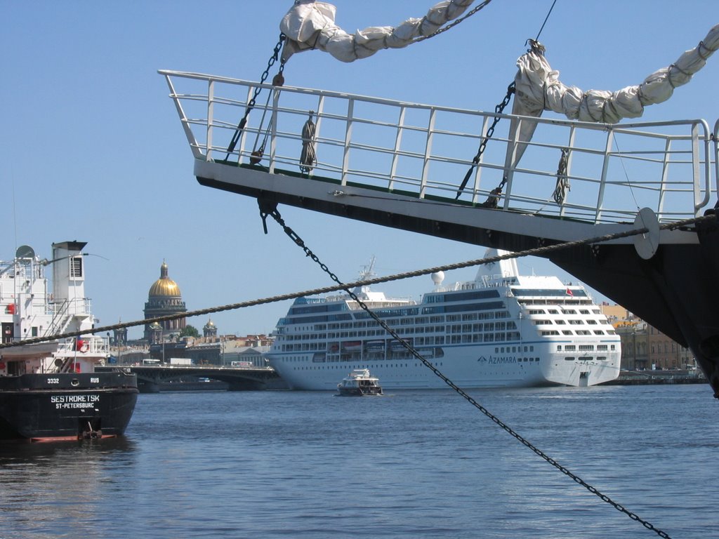 Vasileostrovsky District, St Petersburg, Russia by Boris P. Orloff