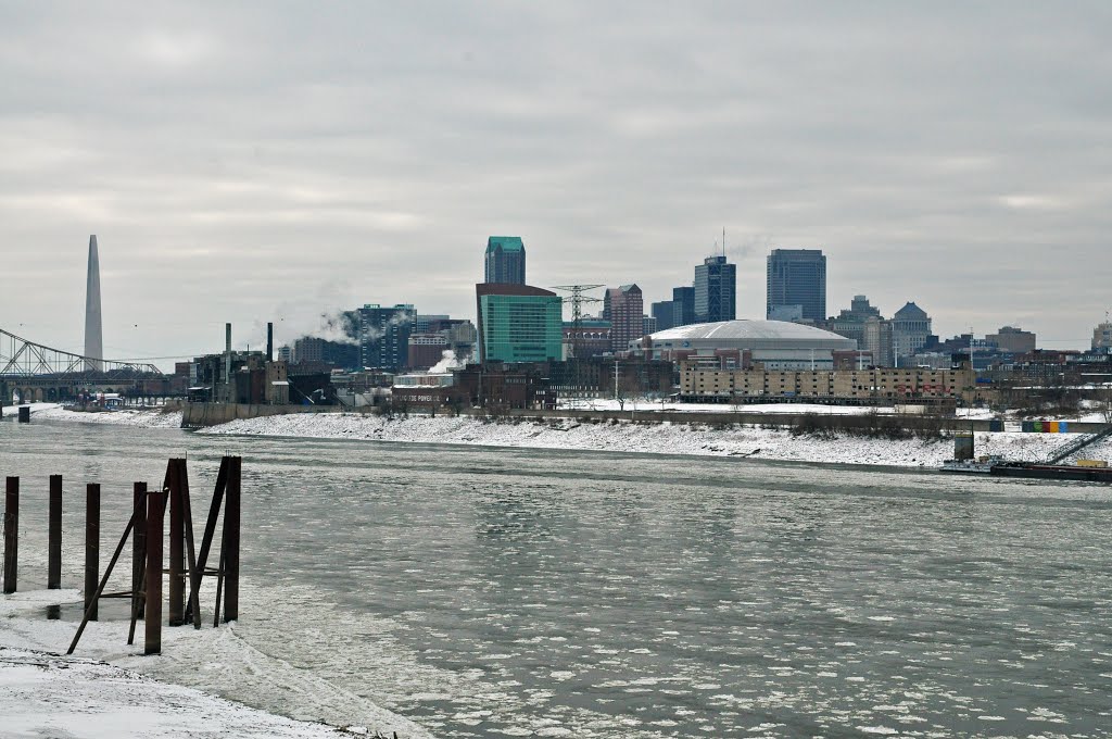 St. Louis skyline by pgmark