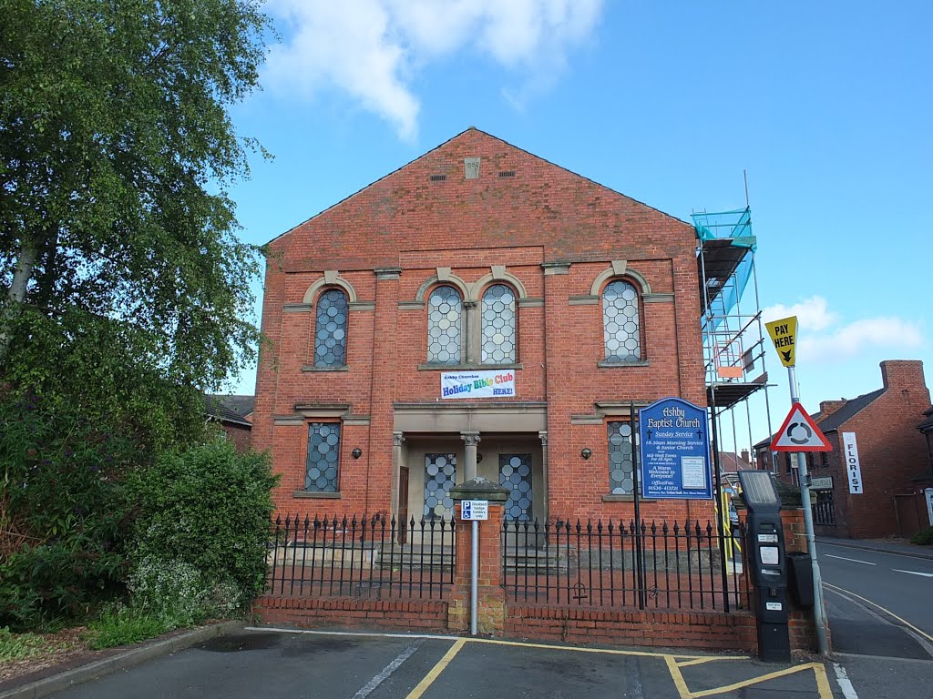 Ashby-de-la-Zouch, Baptist Church,Brook Street. by Bobsky.