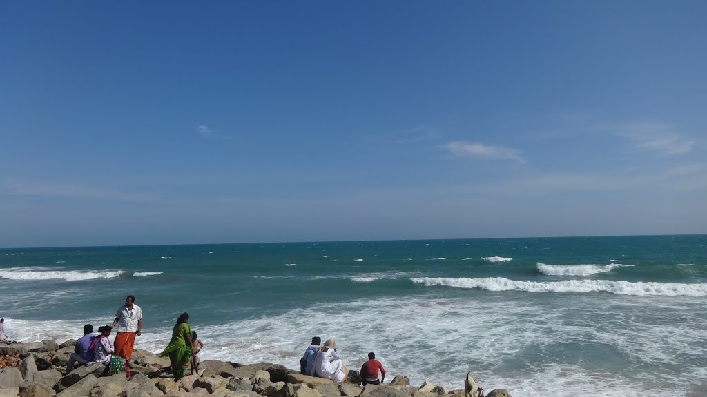 Dhanushkodi beach by Arjun C M