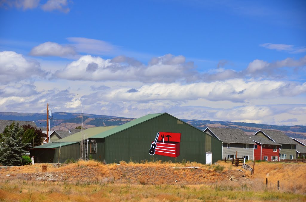 Exit to Old Hwy 10, Ellensburg, WA by Lin@Bates