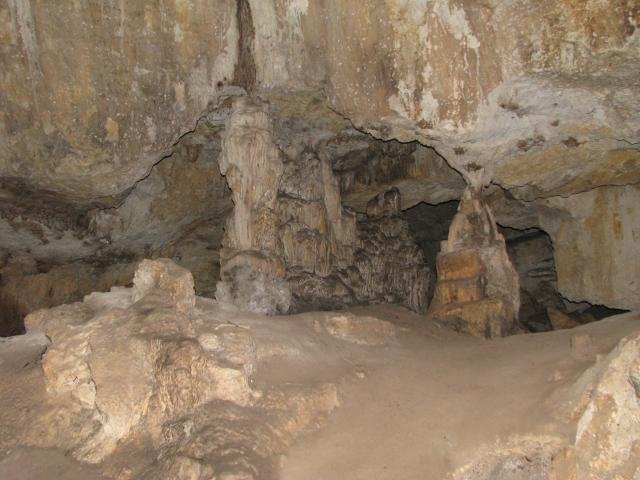 Cueva (underneath) Castell Santueri, Felanitx, Mallorca by kees van hooijdonk