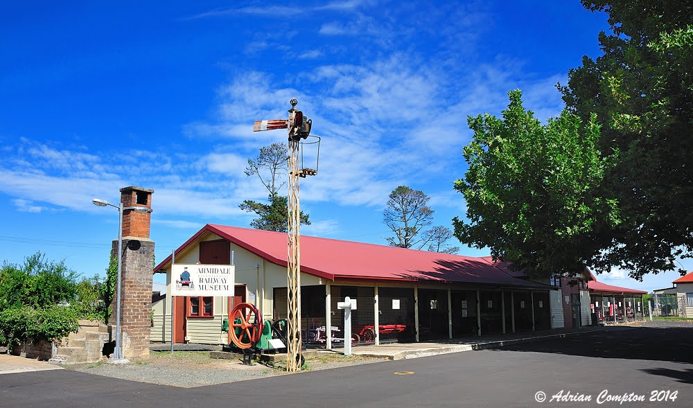 Armidale Railway Museum, NSW. 27 Feb 2014. by Adrian Compton