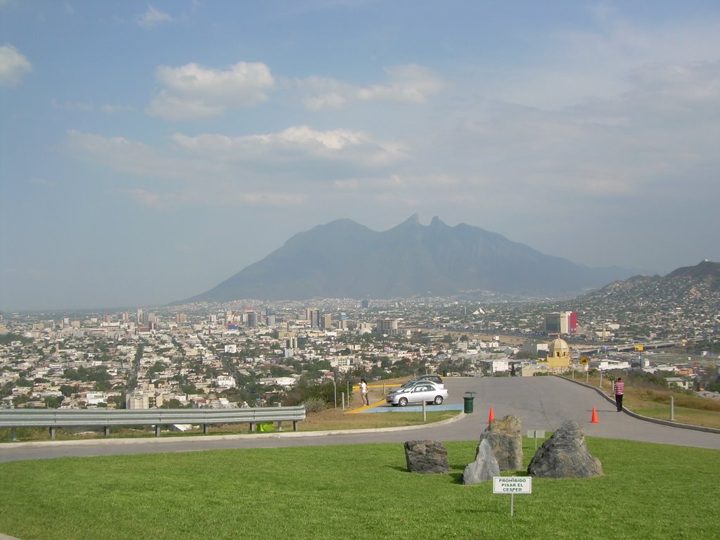 VISTA DEL CERRO DE LA SILLA Y CIUDAD by marianiuxx