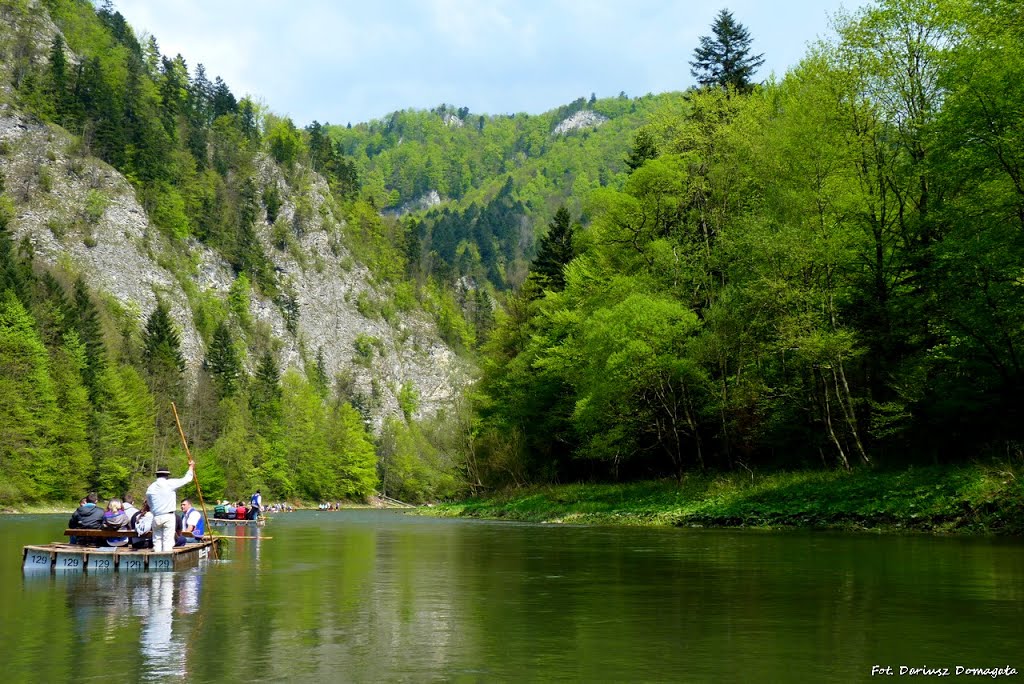 Pieniny. Spływ przełomem Dunajca. by Dariusz Domagała