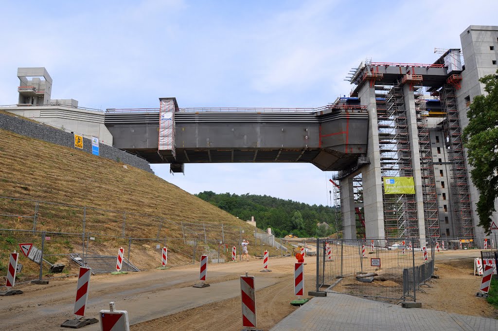 Niederfinow - Podnośnia statków by A Mastalerz