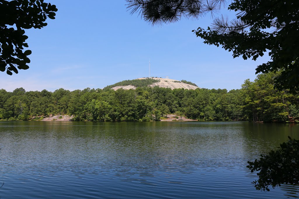 Stone Mountain Park Indian Island by bryanf