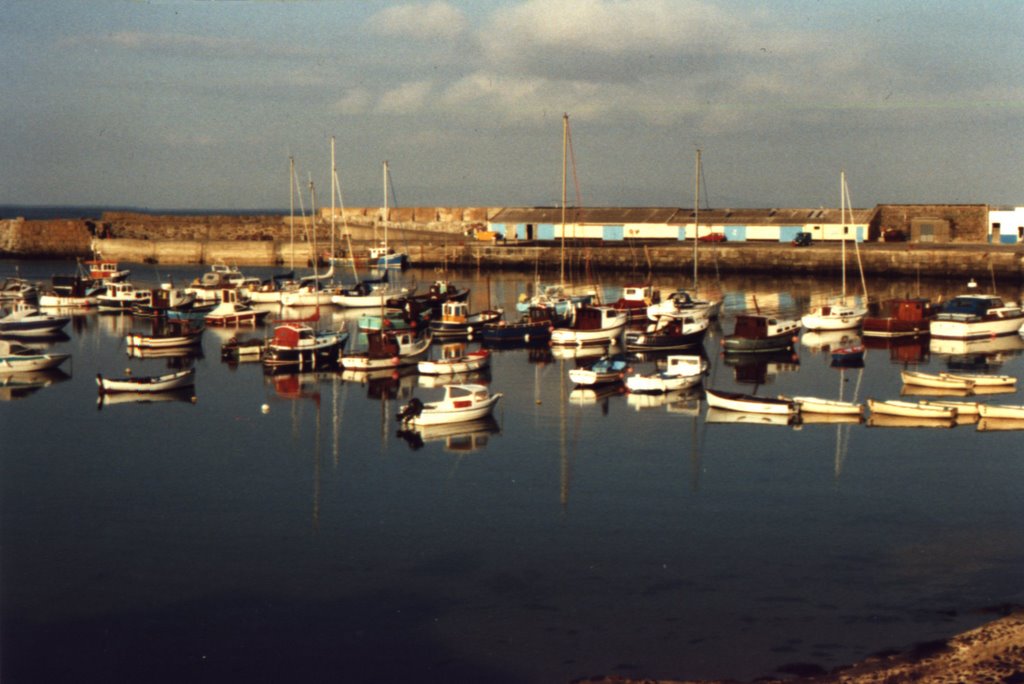 Mirror boats 3 by Len Firewood