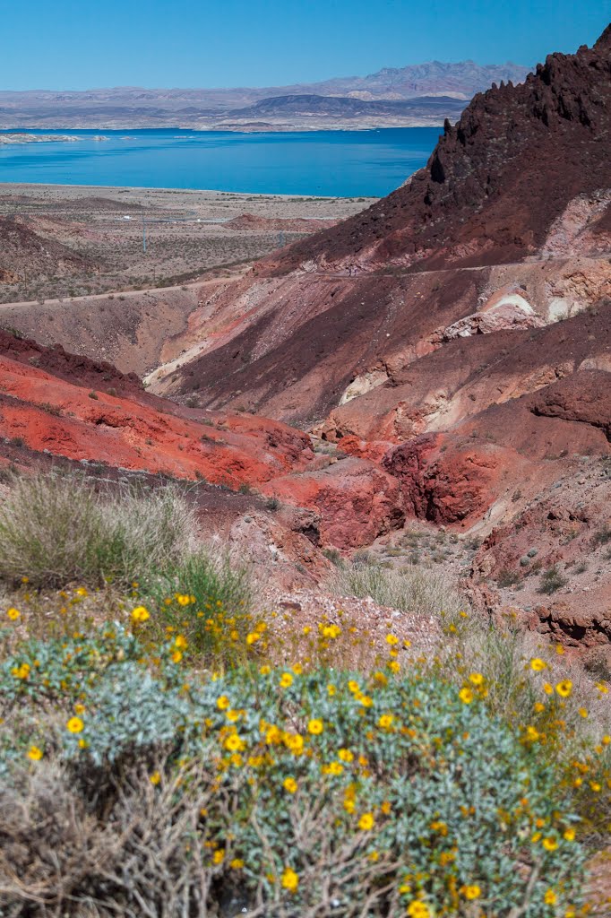 Lake Mead National Recreation Area, Arizona & Nevada. Hoover Dam. Colorado River. by VLAD KRYLOV