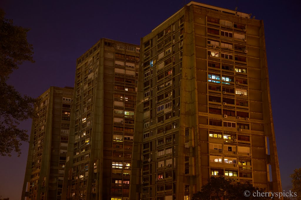 Vrbik tower blocks by cherryspicks