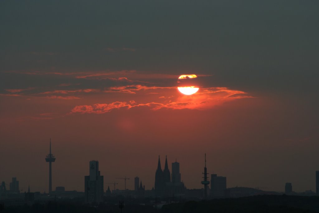 Aussicht nach Köln by Stefan C.