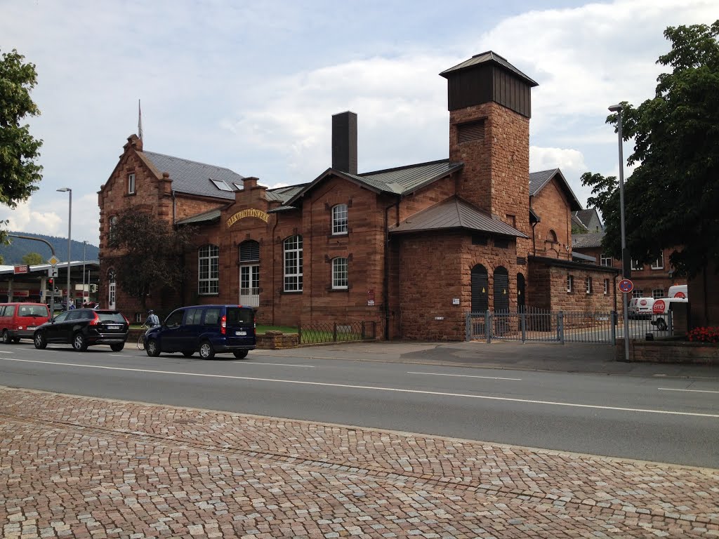 Das Elektricitätswerk an der Mainstraße, Miltenberg by Einherier