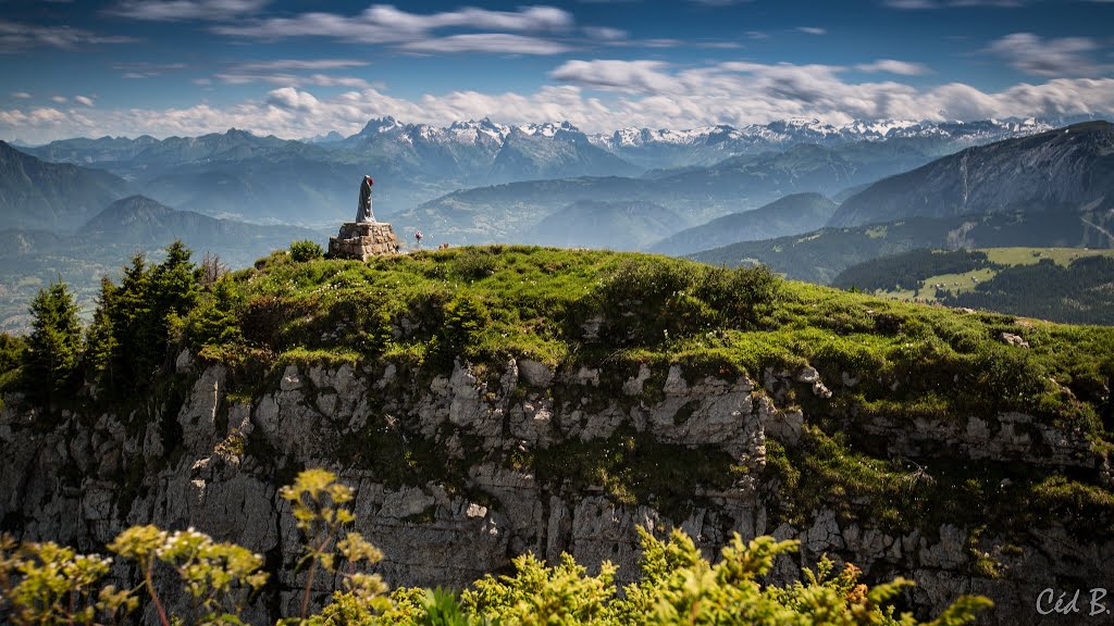 La vierge au sommet de la POINTE DANDEY by CEDRIC BRUN (Capture…