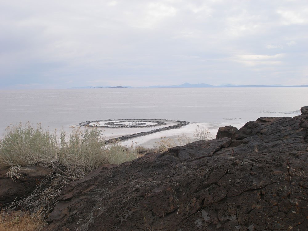 Spiral Jetty by Dennis Lisonbee