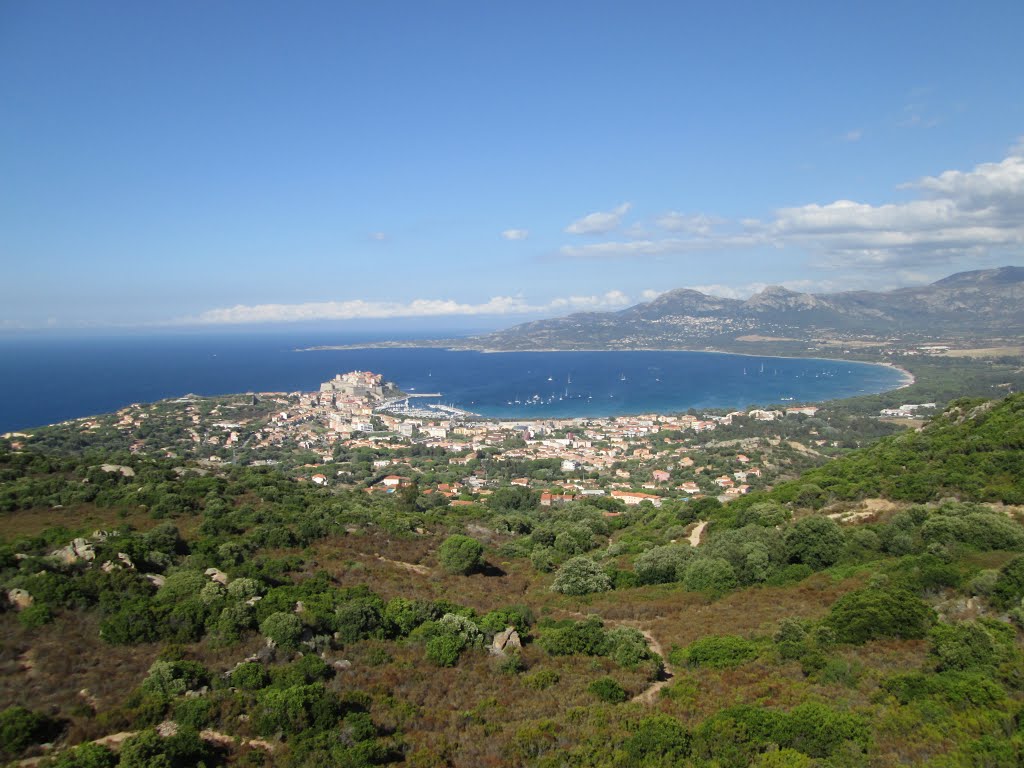 Baia di Calvi by Ismaele Valsecchi