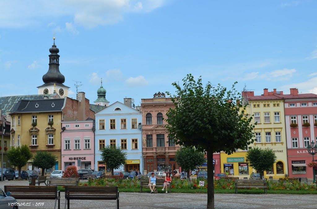 BROUMOV, CZ - část "Mírového náměstí / part of the "Peace Square" by votoja - CZ