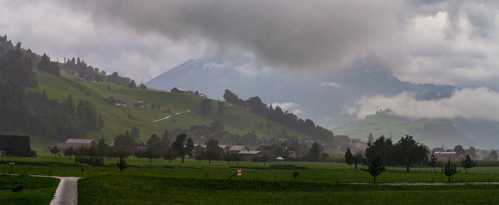 Regen in Oberdorf by swicki