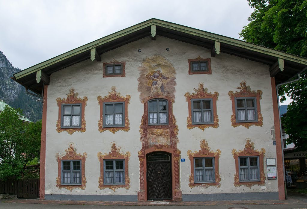 Oberammergau. Kölblhaus. Обераммергау. by Viacheslav Frolakov