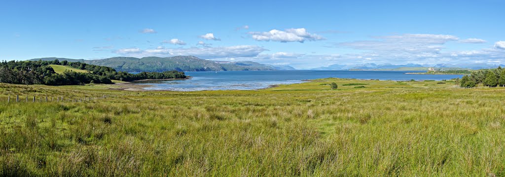 Landscape next to Duart Castle - Panorama - 29.06.2014 by torte276