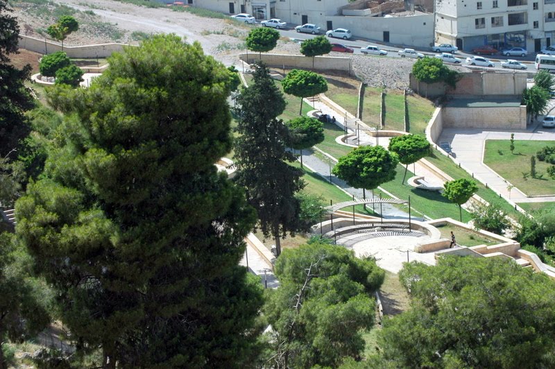 Kaleden park görüntüsü, Urfa, Osman Ünlü by Osman Ünlü