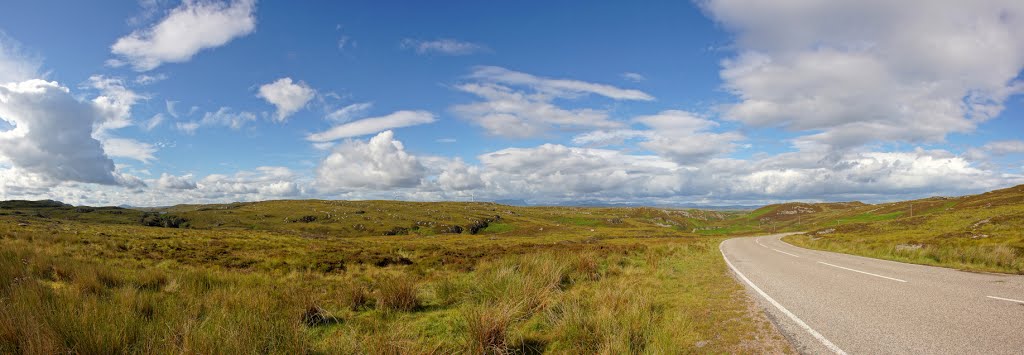 Landscape at Bettyhill - Panorama - 07.07.2014 by torte276