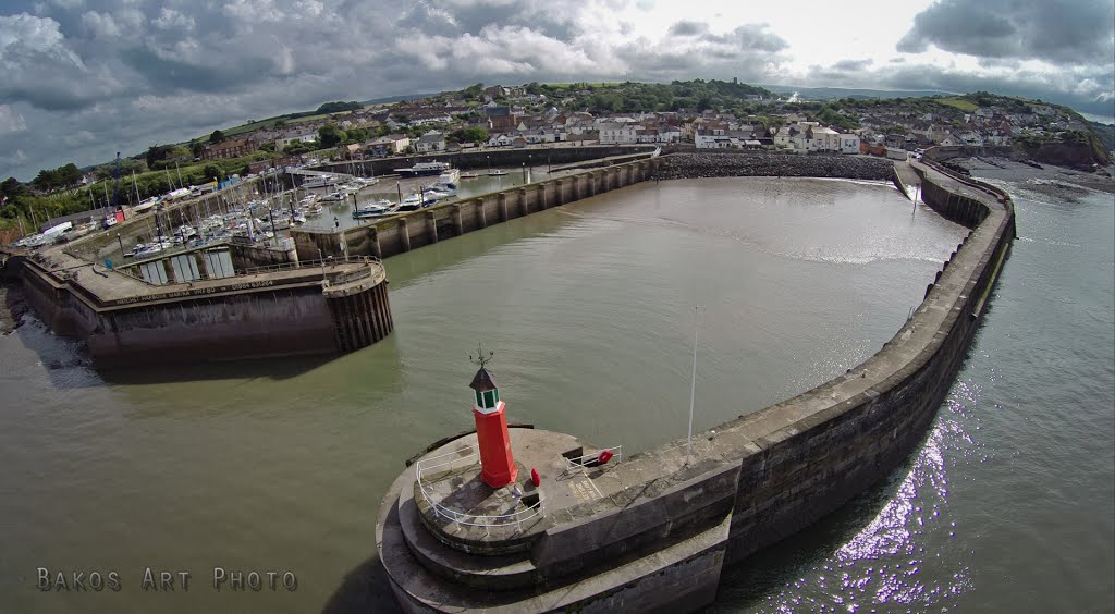 Watchet from the AIR by Bakos ART