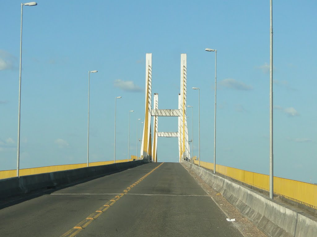 Bridge over the Tocantins river - Imperatriz, Brazil by Caio Graco Machado