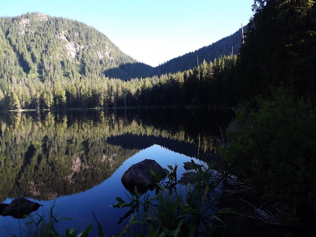 Elsay Lake in the Morning, 8/1/2014 by Wester Van