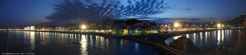 Sa Palomera. Vista Panoramica Nocturna by JoseWEB