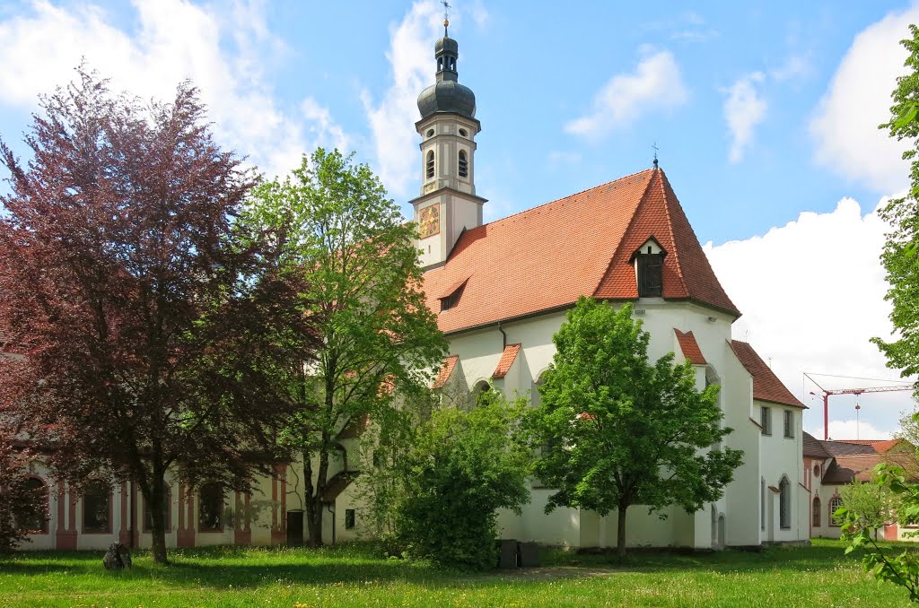 Buxheim, ehem. Kartause, Kartausenkirche mit Priesterchor 1406 by Günther Bogensberger