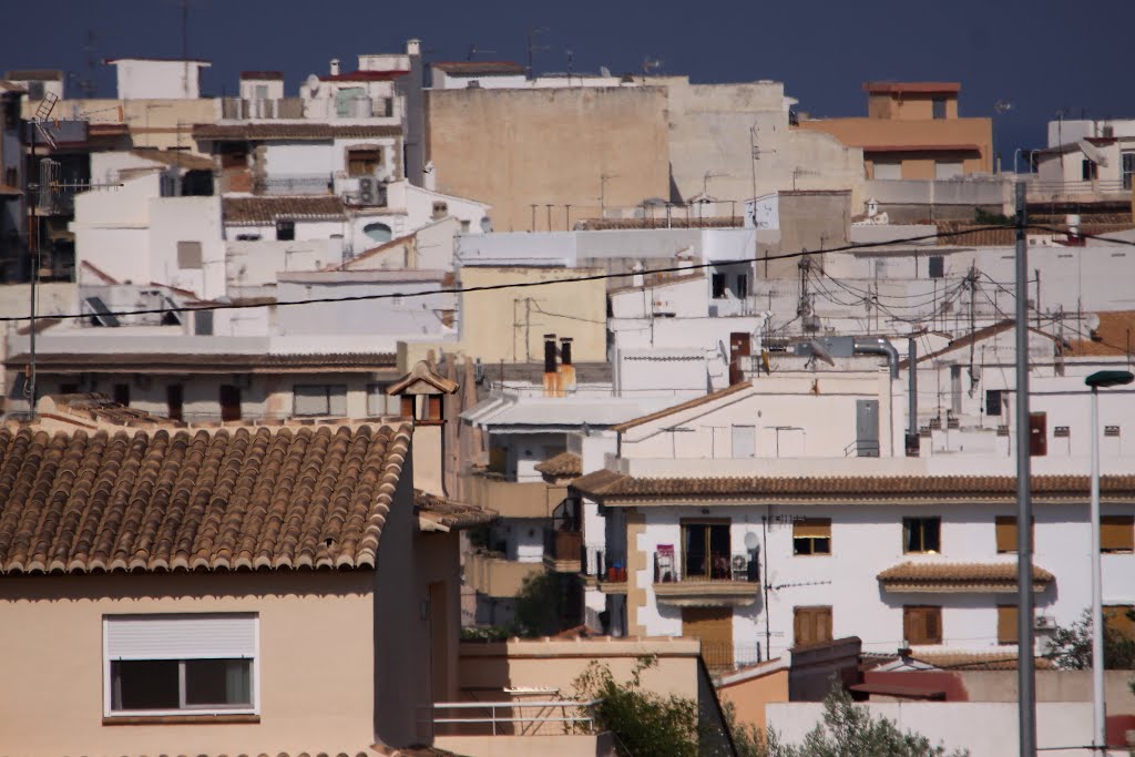 View of the old centre of Xabiá/Javea by Rens Bressers