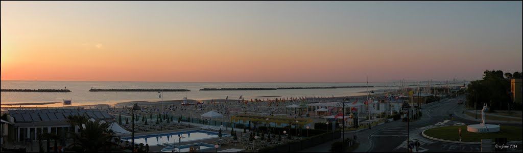 Rimini, Igea Marina, sunrise by © wfmw