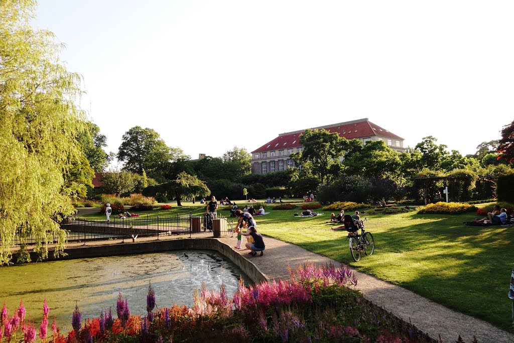 Agricultural College garden - Faculty of Science - University of Copenhagen - Frederiksberg by Jens Cederskjold