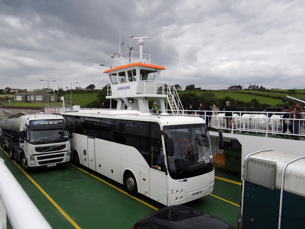 Killimer-Tarbert car ferry, Ireland by Anne Offermanns