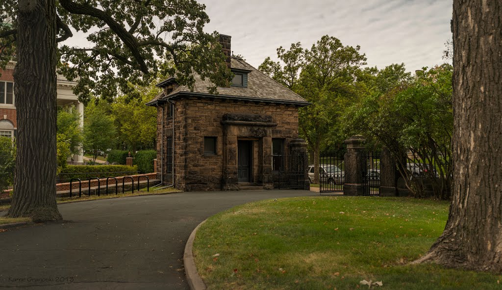 Gatehouse, james j hill house by Karen Granoski