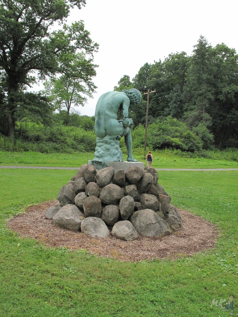 The Thorn Extractor " Blue Boy”- Duke Farms - August 3. 2014.- Hillsborough Township, NJ, USA by mariok40