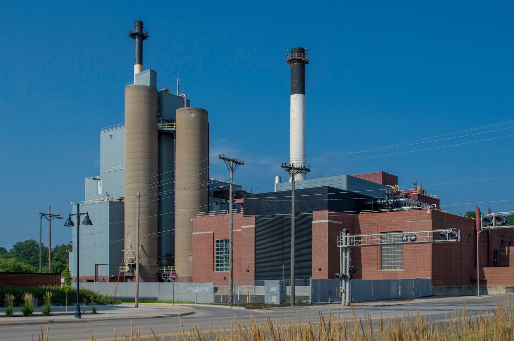 University of Iowa Power Plant by Philip Scott Johnson