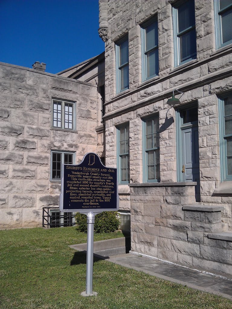 Former Vanderburgh County Sheriff's Residence and Jail- Evansville IN by Kevin Stewart