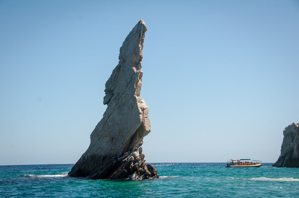 Rock formation near the Arch, Cabo by Henry Young