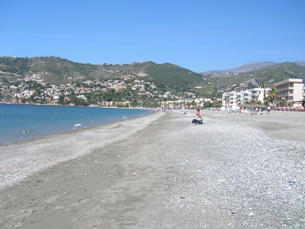 Playa de La Herradura. Almuñécar. Granada by Diego González Ponce