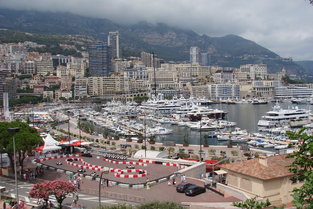 Port Hercule, Monaco by Carel van der Lippe