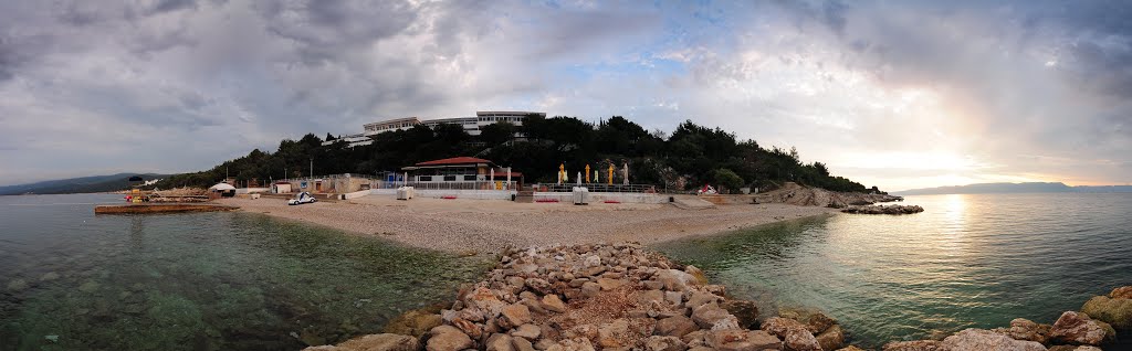 Hotel Girandella beach, Rabac, Croatia by Ladislav Pazdera