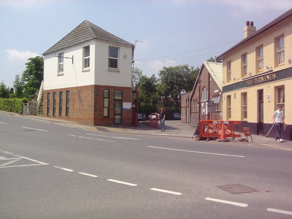 Mr Hailsham outside Sturton Place by mr Hailsham