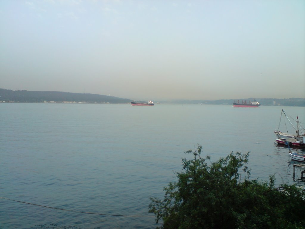 Bosphorus View from Sarıyer Yenimahalle by enginergun