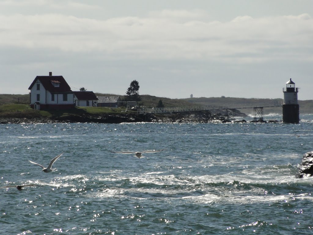 Ram Island Lighthouse - Boothbay - ME by Henry W