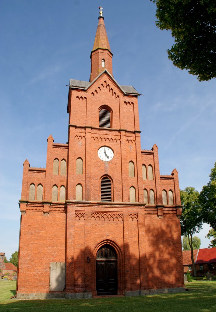 Quitzöbel, Dorfkirche by Jef Doro