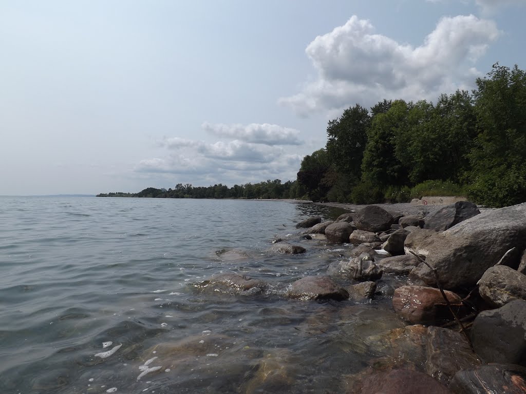 City - Ajax - "Clouds Over Beach" by Kyle Wyonch