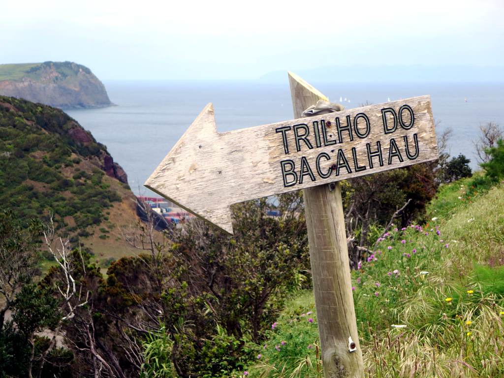 Signpost on Monte de Guia by David Stanley