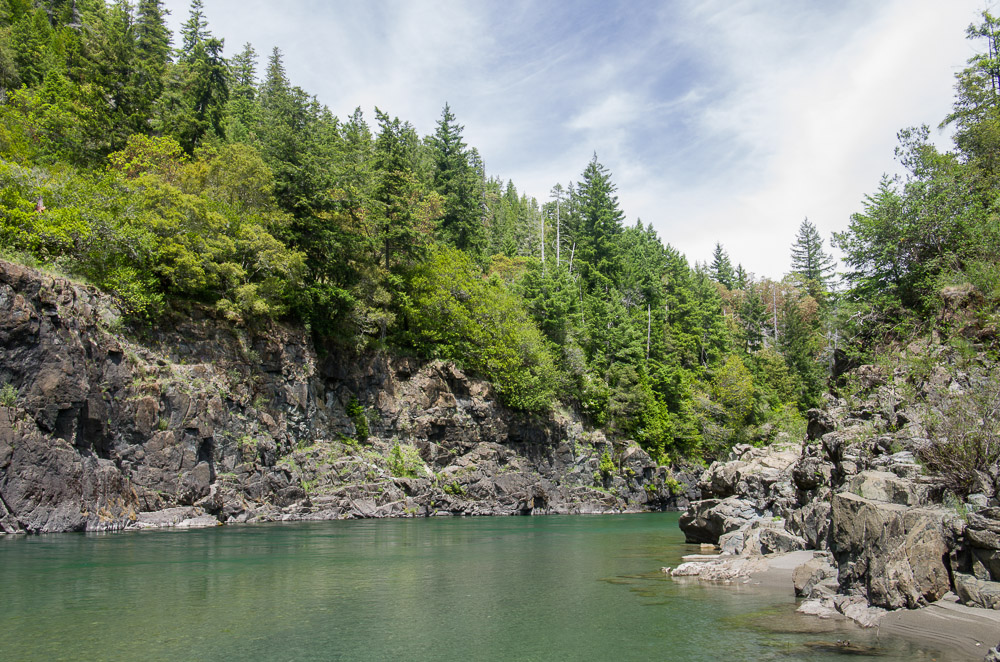 As the Green-Aqua Water Runs Through It by Greg Nyquist