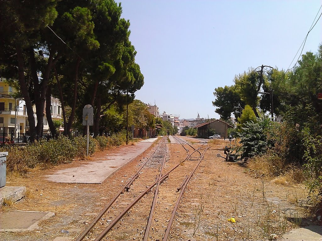 Kalamata abandoned train station by kfinternational